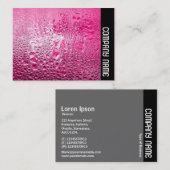 Zijband - Steamy Roze Visitekaartje (Voorkant / Achterkant)