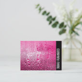 Zijband - Steamy Roze Visitekaartje (Staand voorkant)