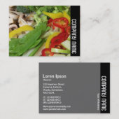 Zijband - Stir-fry Visitekaartje (Voorkant / Achterkant)