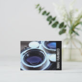 Zijband -  TLR-camera Visitekaartje (Staand voorkant)