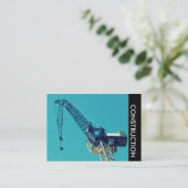 Zijband - Tower Crane v2 Visitekaartje (Staand voorkant)
