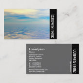 Zijband - Tropisch Zee Visitekaartje (Voorkant / Achterkant)
