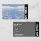 Zijband - Zee en Sky Visitekaartje (Voorkant / Achterkant)