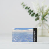 Zijband - Zee en Sky Visitekaartje (Staand voorkant)