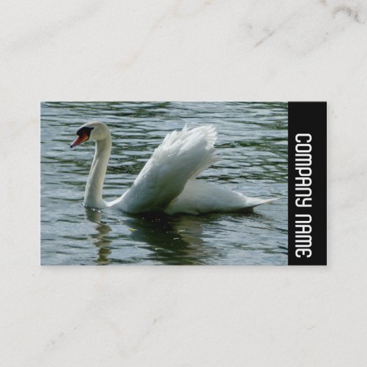 Zijband - Zwan Visitekaartje (Voorkant)