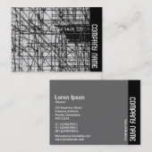 Zijband - zwendel visitekaartje (Voorkant / Achterkant)