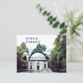 Zijde Bazaar Courtyard in Bursa Briefkaart (Staand voorkant)