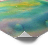 Zijde die ik geloof in Angels Poster kunst schilde (Hoek)