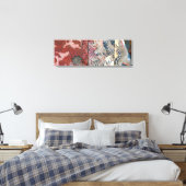 Zijde Dragon Tapestry Canvas Afdruk (Insitu (Slaapkamer))