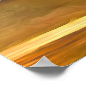 Zijde en Korn Husk Flowers 2190 Kunst Afdrukken Poster (Hoek)