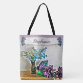 Zijde en Korn Husk Flowers 2190 Tote Bag (Voorkant)