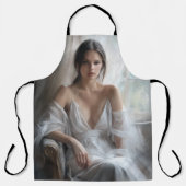 Zijde en licht: Vensterportret Schort (Voorkant)