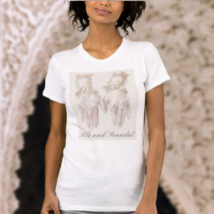 zijde en schandaal t-shirt