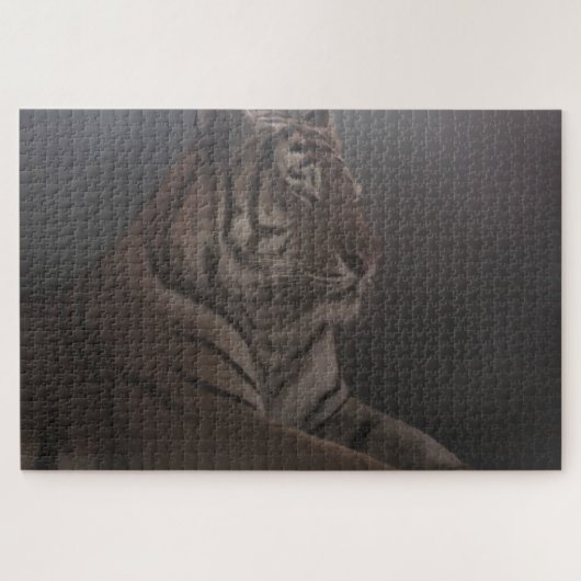 Zijde Tijger Legpuzzel (Horizontaal)