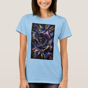 Zijde Warp Illusie T-shirt