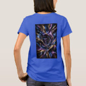 Zijde Warp Illusie T-Shirt (Achterkant)