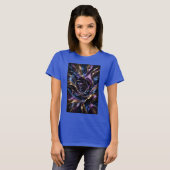 Zijde Warp Illusie T-Shirt (Voorkant volledig)