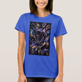 Zijde Warp Illusie T-Shirt