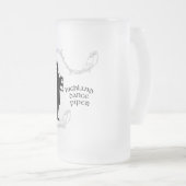 Zijdeachtige Dudelsackspeler Matglas Bierpul (Voorkant rechts)