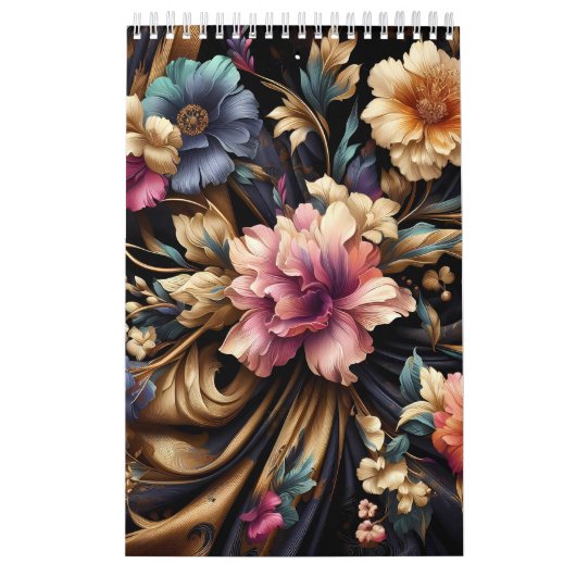 Zijdeachtige fantasieën kalender (Hoes)