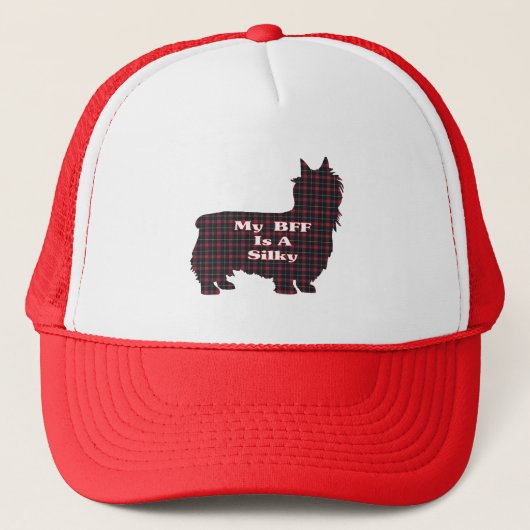 Zijdeachtige Terrier BFF-cadeaus Trucker Pet (Voorkant)