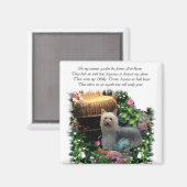 Zijdeachtige Terriër Kunst Cadeaus Magneet (Voorkant / Achterkant)