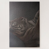 zijdeachtige tijger legpuzzel (Verticaal)