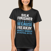 zijdeafwerker t-shirt (Voorkant)