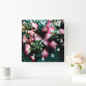 zijdeboom vierkante klok (Huis)