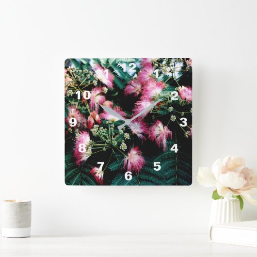 zijdeboom vierkante klok (Huis)