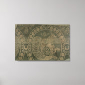 Zijdefragment met de 'Senmurv' Canvas Afdruk (Voorkant)