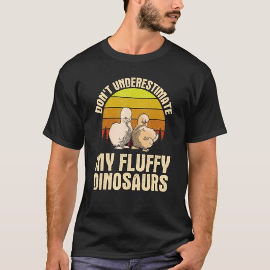 Zijdehoen kip t-shirt (Voorkant)