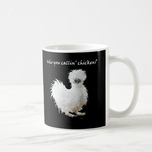 Zijdehoen koffiemok (Rechts)