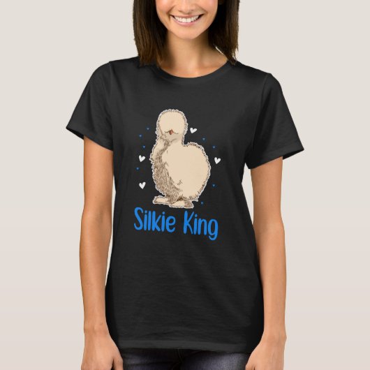 Zijdehoen Koning T-shirt (Voorkant)