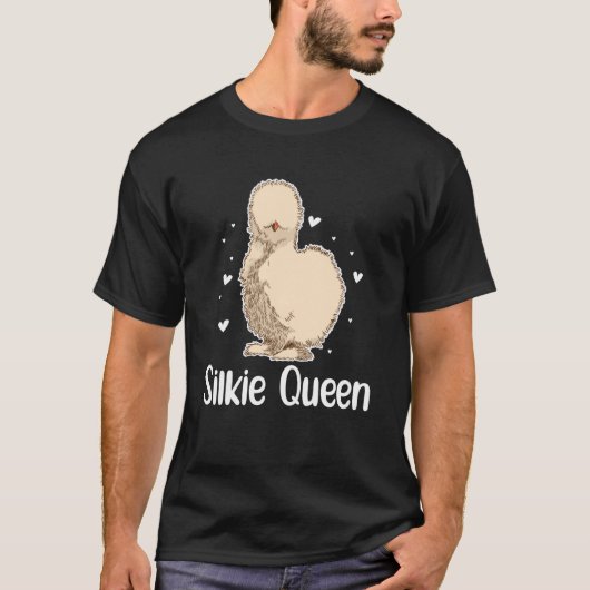 Zijdehoen Koningin T-shirt (Voorkant)