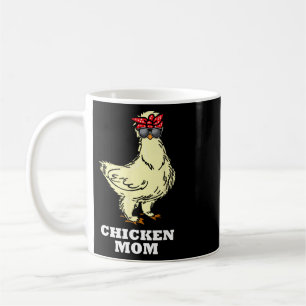Zijdehoen Moeder Cadeau Mooie Kuikens Dier Koffiemok
