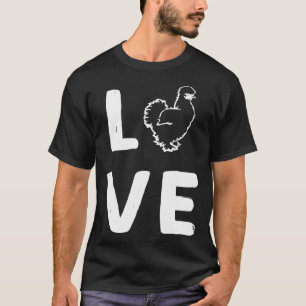 Zijdehoen moeder Zijdehoen liefde T-shirt