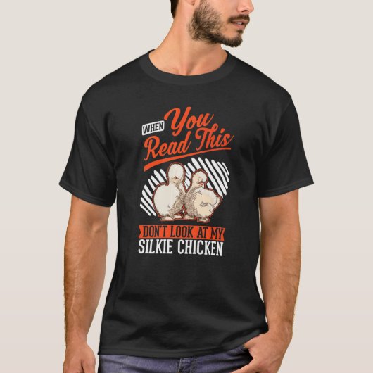 Zijdehoen Zijde Kip T-shirt (Voorkant)