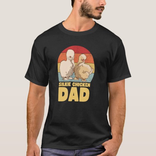 Zijdehoender vader t-shirt (Voorkant)