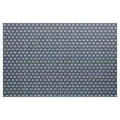 zijdehond blauw stof (Yard (91,4 cm))