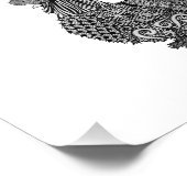 zijdekip foto afdruk (Hoek)