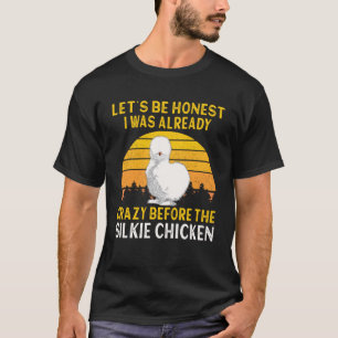 Zijdekip Ik was gek voor de Chinese zijde T-shirt