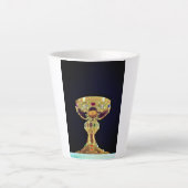 Zijdekoppen Latte Mok (Voorkant)