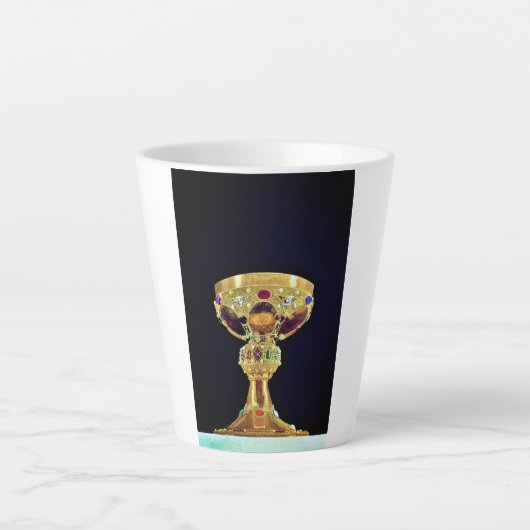 Zijdekoppen Latte Mok (Voorkant)