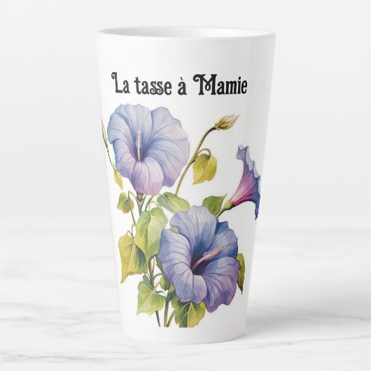 Zijdekoppen Latte Mok (Voorkant)