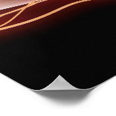 Zijdelings uitzicht van de bloedvaten van het oog poster (Hoek)