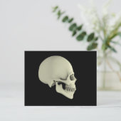 Zijdelings Uitzicht van de menselijke schedel Briefkaart (Staand voorkant)