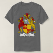 Zijdelingse bekleding van de gezinscrest t-shirt (Design voorkant)