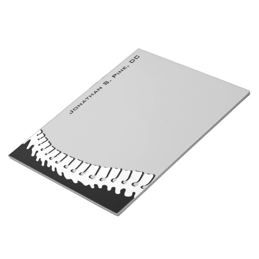 Zijdelingse ruggengraat grote Notitieblok (Schuin)