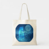 Zijden Nevel Tote Bag (Achterkant)